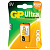 Батарейка тип КРОНА (6LR61, 6LF22, 1604A) GP Ultra, Alkaline, блистер, 454093