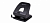 Дырокол BRAUBERG "SX-40" до 40л, черный, 229695