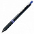 Ручка автоматическая гелевая синяя PENTEL "Oh!Gel", резиновый грип, линия письма 0,35мм, 142674